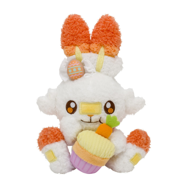 Officiële Pokemon center knuffel Scorbunny Yum Yum Easter 20cm (2024) 